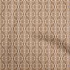 Cotton Flex Brown Fabric Geometric Fabric For Sewing Printed Craft Fabric By The Yard 40 Inch