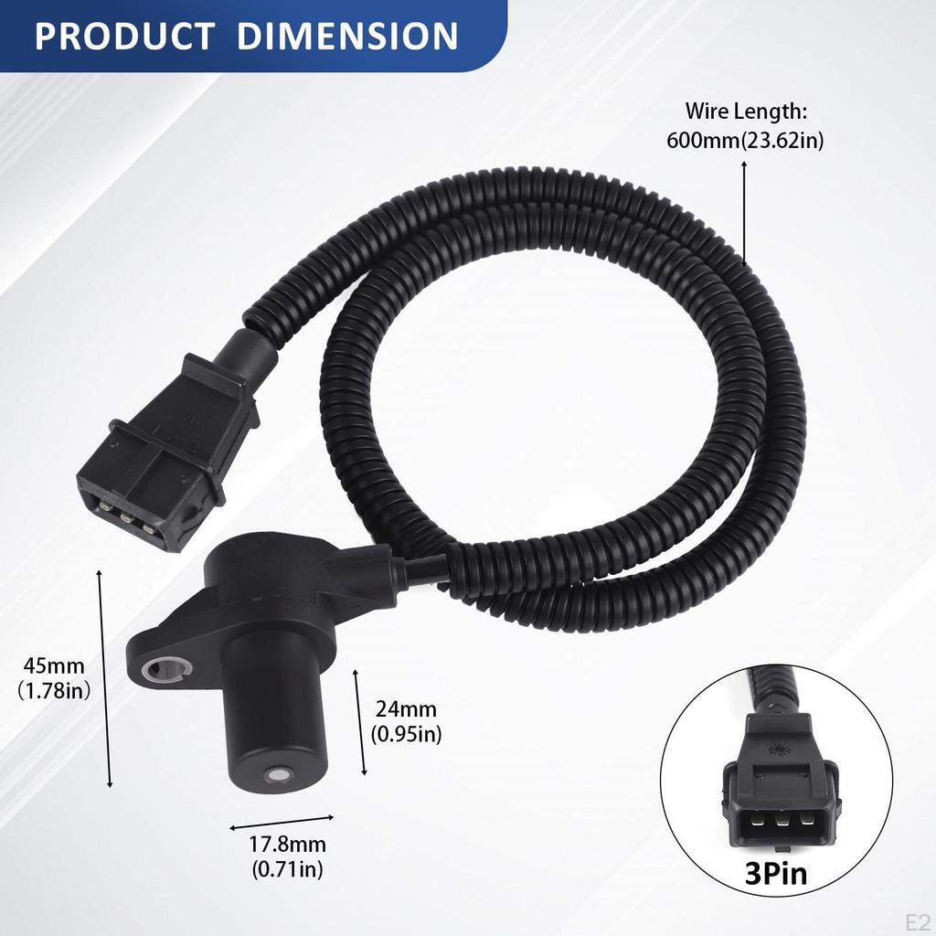 Engine Crankshaft Position Sensor 0281002332 Reliable Spare Part for