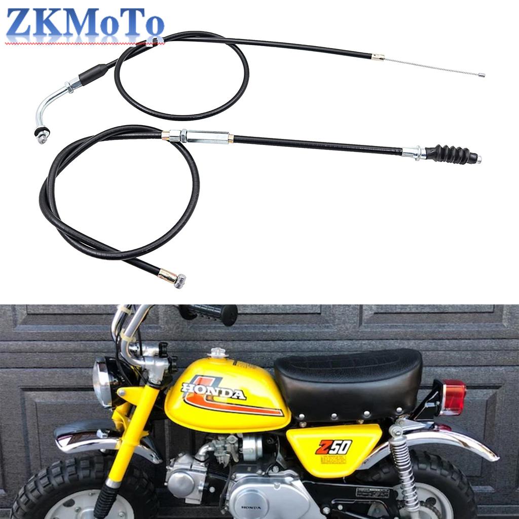 Трос сцепления и трос газа для мотоцикла Honda Z50 Z50A Z50J Z50R Mini Trail Monkey Bike Запчасти для мотоцикла