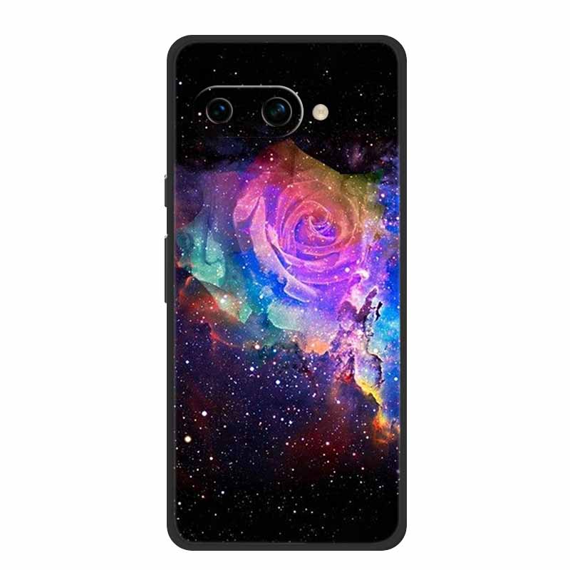 Для Google Pixel 9A Задняя крышка Чехол 9 A Чехол для телефона Черный Силиконовый Мягкий Coque Для Google Pixel 9a Чехол для телефона 6.3" Funda Оболочка