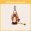 Cute Cartoon Eating Groundhog Plush Toy Pendant Keychain For Gift
