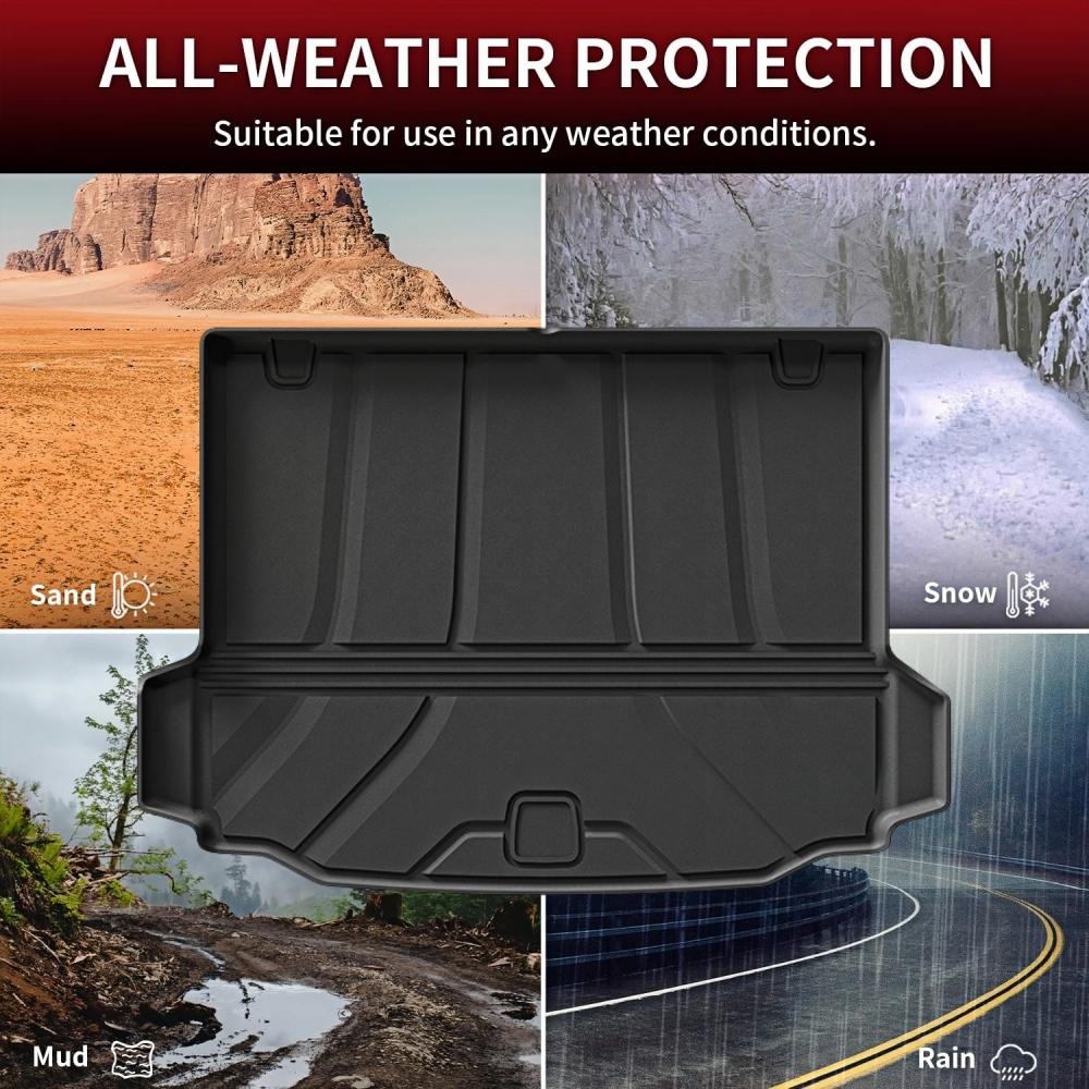 3D TPE коврики для пола для BMW X3, X4 и IX3 2018-2025, всепогодный коврик для пола, защитный коврик для спинки сидений 2-го ряда