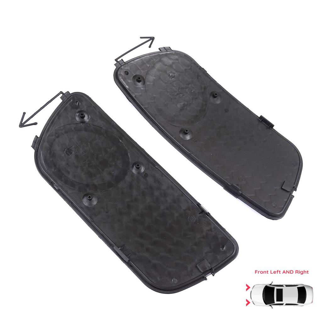 ESP1188 Front Bumper Fog Light Grille Frame Without Holes Left Right for Fiat Palio Siena MK1 178 2007-2016 Albea 2002-2012