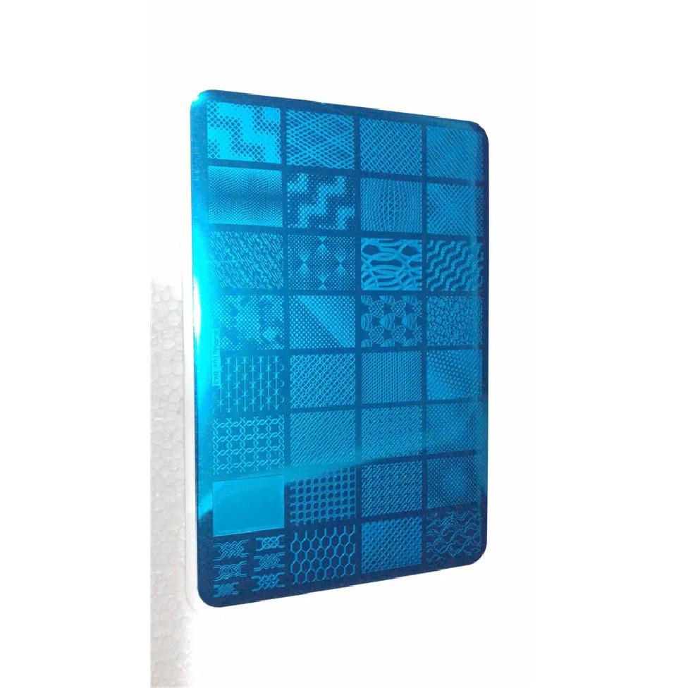 9.5X14.5см Большой размер пластины для стемпинга ногтей Цветочные/Геометрические дизайны Шаблон для нейл-арта для DIY декора ногтей 5.6см круглый штамп