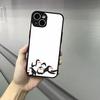 M-Madagascar Penguin Phone Case For Iphone 17 16 15 14 13 12 Pro Max Xr Air Plus Skin Feel Black Hard Shell Cover
