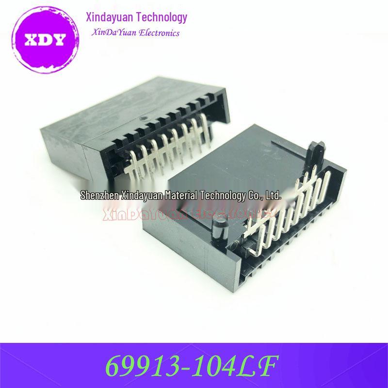 Bent Pin Wire-to-Board Header Connector 69913-104LF - New Original