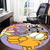 1 шт. Круглый ковер Garfield для офиса, под офисные кресла, спальни, гостиной, домашний декор, декор комнаты