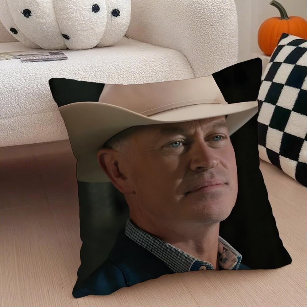 TThomas Rainwater Cushion Cover Throw Pillow Cover Hidden Button Durable Polyester Chair Cushion