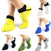 1 Pair Men Socks Pure Cotton Sports Socks Five Finger Toe Socks