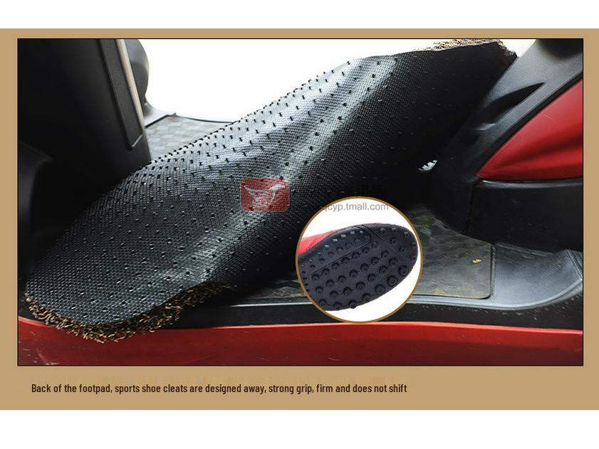 Compatible Silk Ring Foot Pad for SYM Hanjang S 125CC XS-125T-21 EFI Motorcycle