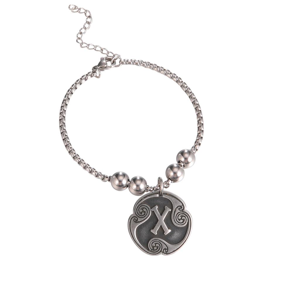 Винтажный Браслет с Рунами викингов для Мужчин Нержавеющая Сталь Прямоугольная Цепь Загадочные Скандинавские Руны Викингов Браслеты Амулет Ювелирные Изделия Подарок