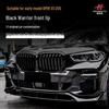 BMW X5 (2019-2022 гг.) G05 Черный Воин Комплект Модификации Переднего Разделителя Губы