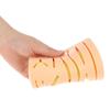 Учебный комплект для наложения швов для хирургов, силиконовые подушечки для кожи, генераторы ран, тренировка для медицинской практики, использование кожи