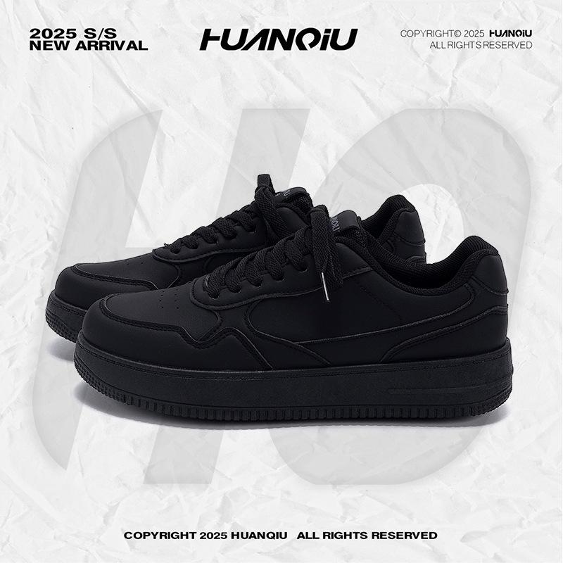 Global Black Classic Board Shoes ZHQ-HY958 Autumn Trend Versatile Men's Shoes Comfortable Fashion Casual Shoes