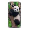 Роскошный мягкий чехол из ТПУ для iPhone 17 Air 16E 16 11 15 14 Pro MAX 12 13 7 8 Plus X XR XS SE 2022 Чехол панда