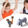1/7Pcs/Set Stress Relief Figure Toddlers Sensory Telescopic Tube Toy Animal Shapes Stretchable Fidget Toy Educational Gift