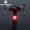 ROCKBROS велосипедный фонарь, водонепроницаемый велосипедный шлем, задний фонарь для велосипеда, светодиодный USB перезаряжаемый безопасный задний фонарь для ночной езды