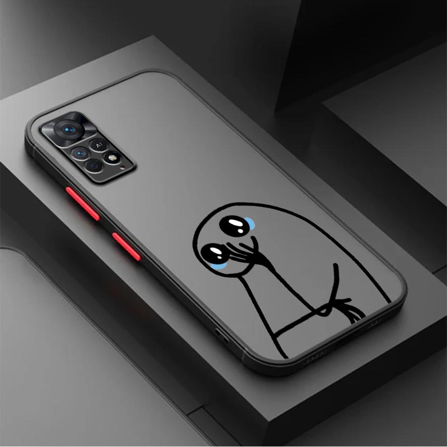 Чехол-накладка для телефона Funda Back для Xiaomi Redmi Note 14 11 A4 14C 12 10 9S 13C 13 Pro Plus с мультяшным персонажем
