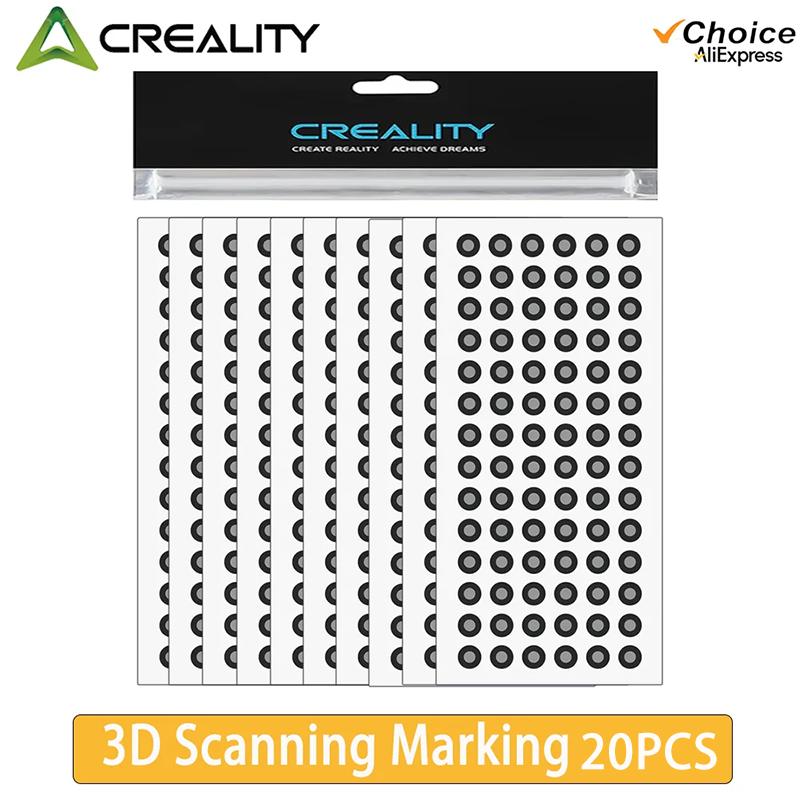 Creality 3D Scanning Marker for 3D Scanner, 3D Tracking Dot Reference Point Markers for 3D scanning, Diffuse Reflection Markers