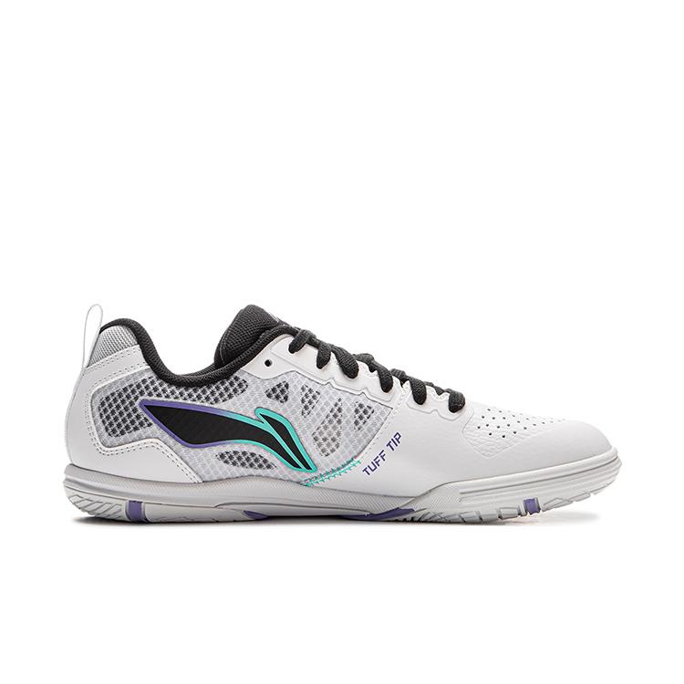 Li Ning износостойкие дышащие низкие тренировочные кроссовки унисекс Белый Черный APPU027-4