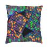 Nordic Style Bingo Queen Bingo Player Paper Game Cushion Covers xcm Velvet Pillow Case Car Square Pillowcase Home Decorative