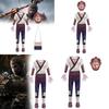 New Style Kids Cosplay Costume For Black Myth Wukong Soft Fabric Spandex Outfit For Halloween Dress Up