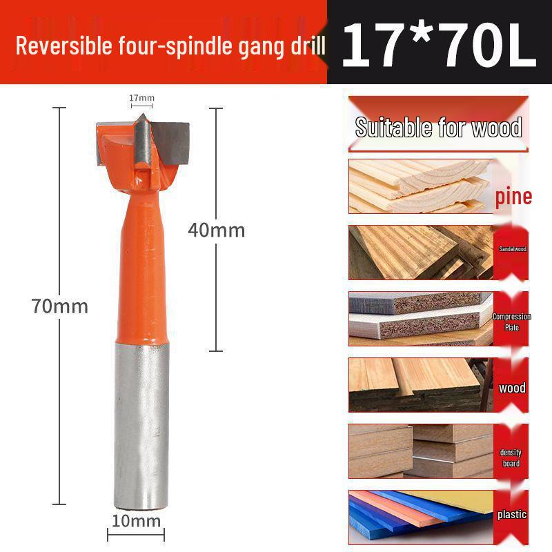 12 мм Фрезерная фреза для сверления боковых отверстий по дереву, пробойник для отверстий