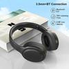 Беспроводные наушники Bluetooth 5.3 3,5 мм проводные спортивные игровые гарнитуры с HD складными Hi-Fi стерео наушниками с шумоподавлением