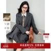 Autumn Water Yiren 100% Lambswool Lapel Wool Coat