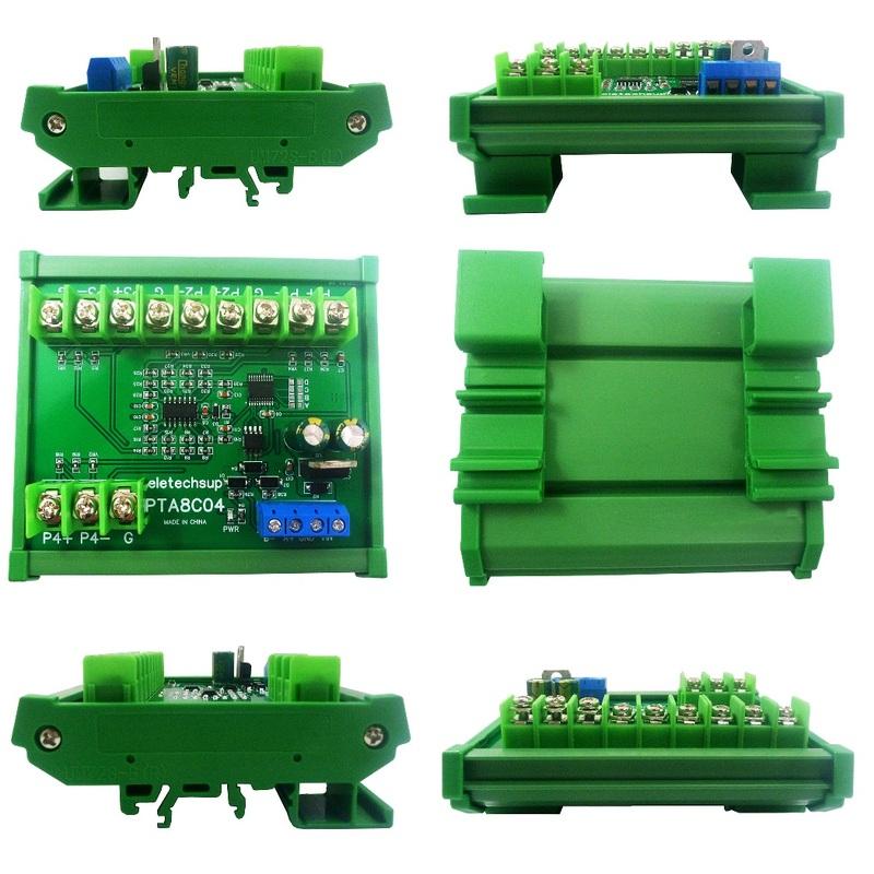 4ch 500 Celsius PT100 Thermocouple RTD emperature Sensor RS485 Temperature Sensor Module Modbus RTU Board Paperless Recorder