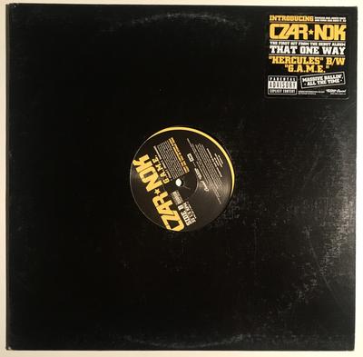 12-дюймовая пластинка CZAR-NOK - Геркулес / G.A.M.E. SPRO70876190161 Capitol Records 2004 США Рэп и хип-хоп/R&B Б/У