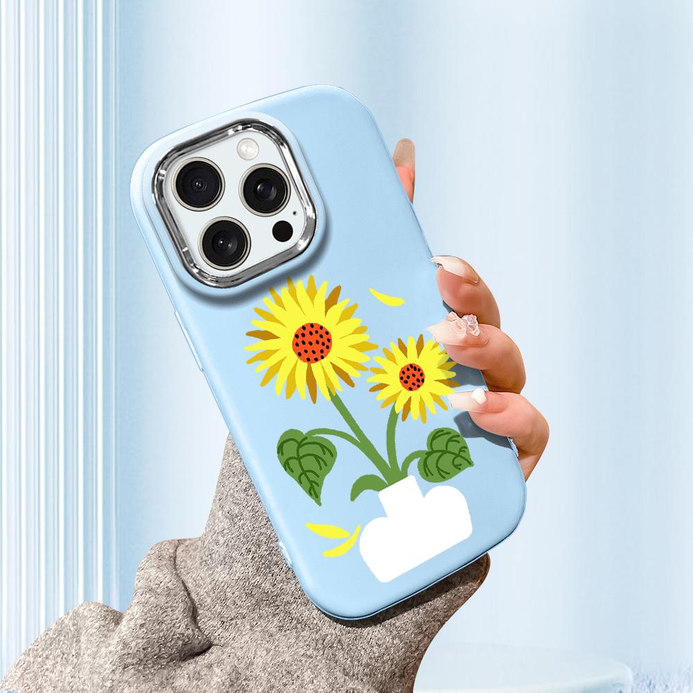 Для iPhone 15 14 13 11ProMax 14 15 16 Samsung S25 S24 S23 S22 Redmi 10 13 14C Мультяшный Черный Кот Серебристый Край Мягкий Жидкий Силикон Защитный Чехол