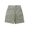 UJ BECOMING Cation Cotton Washed Shorts - Khaki