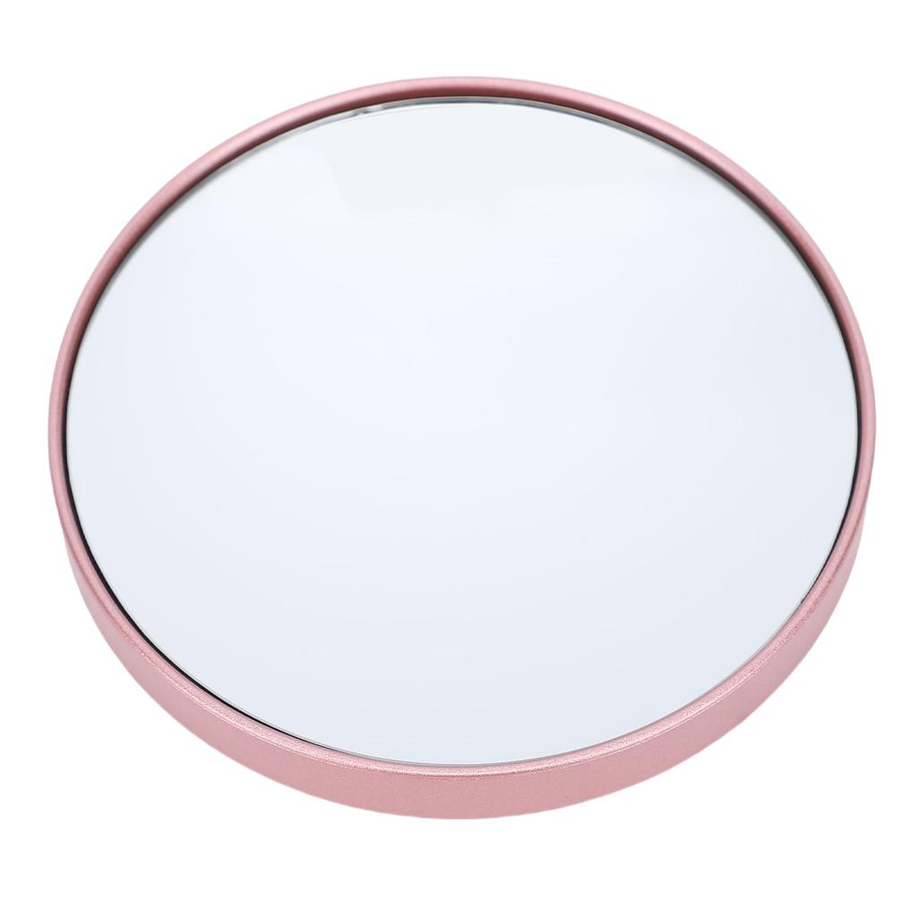 30x Magnifying Vanity Mirror Non Slip Waterproofing Suction Cup 8.8cm Magnified Makeup Mirror for Home Travel
