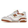 New Balance 550 Burnt Orange Unisex Sneakers White Munsell-White Sepia BB550LSC