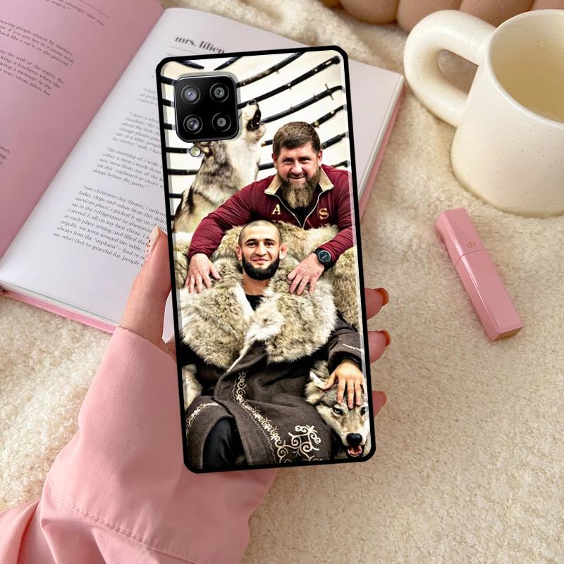 Чеченский лидер Рамзан Кадыров Для Samsung Galaxy A54 A34 A14 A52 A32 A12 A13 A33 A53 A15 A16 A26 A36 A56 A06 A35 A55 Чехол