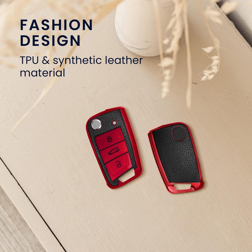 kwmobile Protective Case for VW Golf 7 MK7 3-Button Car