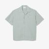 Lacoste Мужская гавайская рубашка в полоску с коротким рукавом CH9083-55GBLI