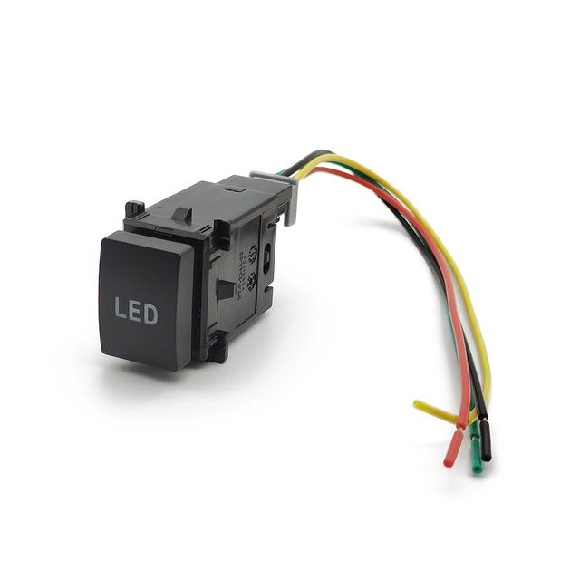 1 шт. для Subaru Forester (SK)    Внутренний светодиодный переключатель Передняя противотуманная фара Зеркало заднего вида с подогревом Кнопочный музыкальный переключатель