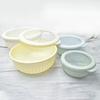 4 pieces/set Food Grade Wide-Mouth Mixing Bowl Set Plastic Refrigerator Preservation Box  Outdoor