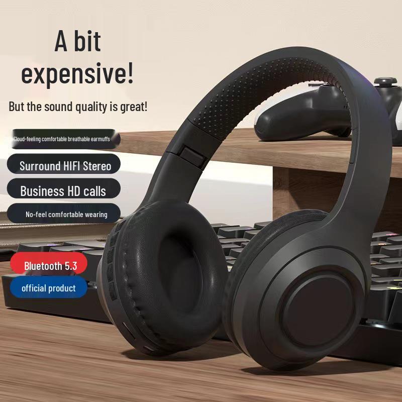 Новые полноразмерные Bluetooth-наушники с шумоподавлением и игровым слотом