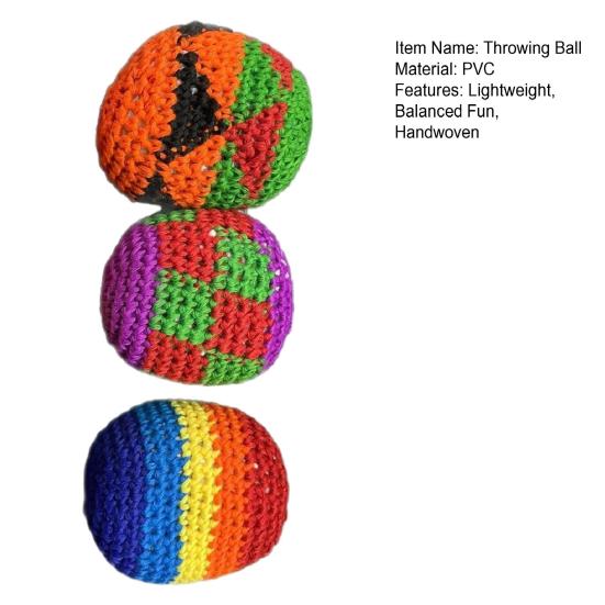 Yousheng Мягкие мешки-пуфы для метания для детей Крючком Footbag Мячи для жонглирования Ручной набор песочных мешков, связанных крючком, для детского сада, начальной школы, спорта, на открытом воздухе