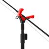 V Shape Fishing Pole Holder Wear-resistant Fishing Rod Holder Head Fishing Rod Support Stand Head for Freshwater Saltwater