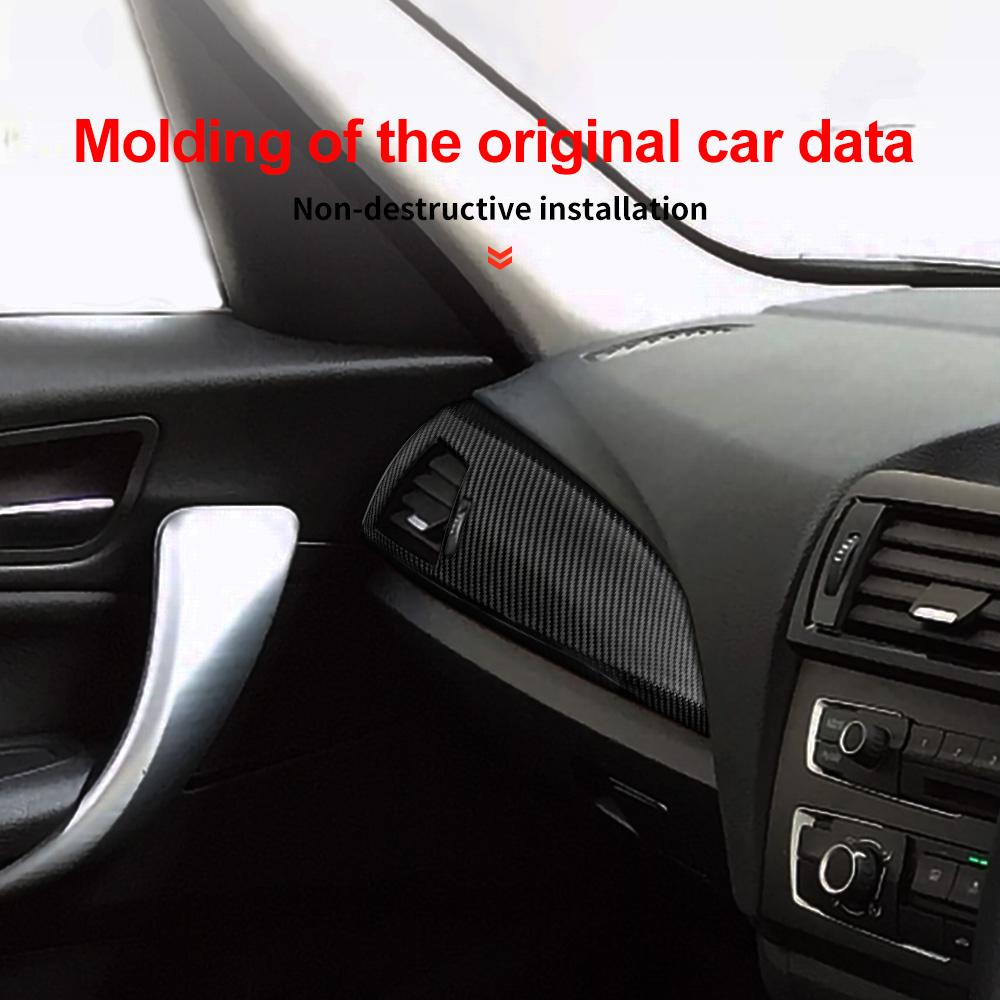 Dry Carbon Fiber Dashboard Air Vent Trim for BMW F20 F21 F22 1 Series 2 Series 2012-2017