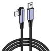 Digital Camera USB-C to Mini 5-Pin Cord Data Sync OTG Line 90 Degree USB Type C To Mini USB Cable
