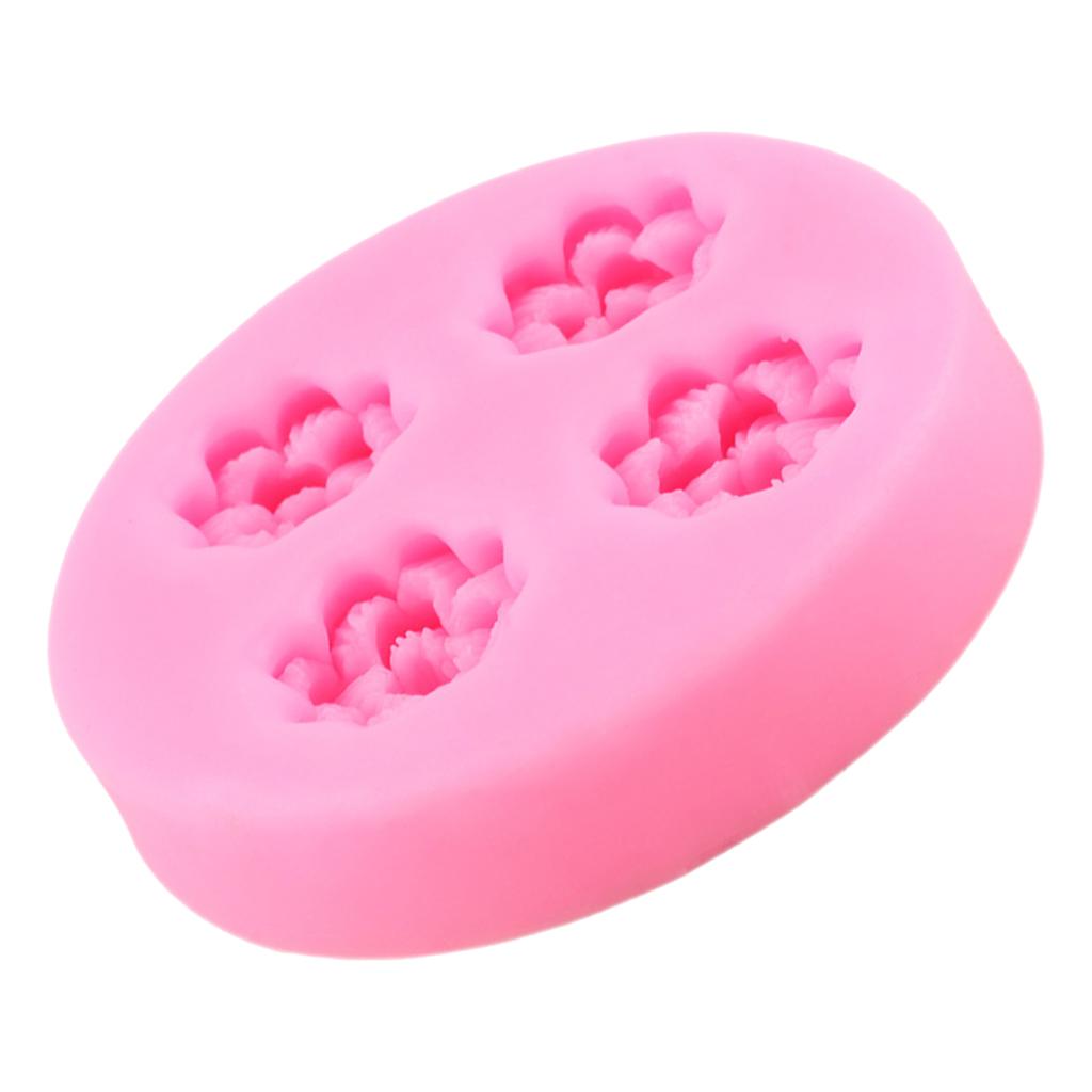 Силиконовая форма Сакура, персиковый цвет, формы для помадки, инструменты для украшения торта, форма для шоколадной мастики, конфеты, смола, глиняные формы