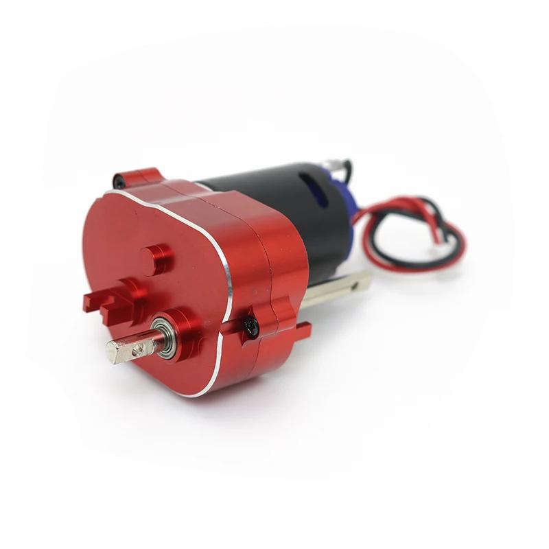 MN 1/12 RC rc car accessories MN78 MN82 mn168 99s LC79 CNC Metal Transmission 370 Motor Gearbox Engine Gear Box with Metal Gear