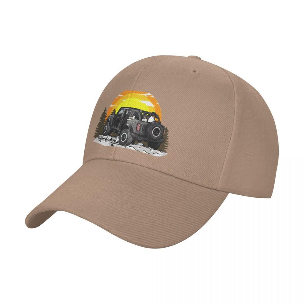 Bronco with Dogs Baseball Cap Thermal Visor custom caps cute For Women 2025 Men's