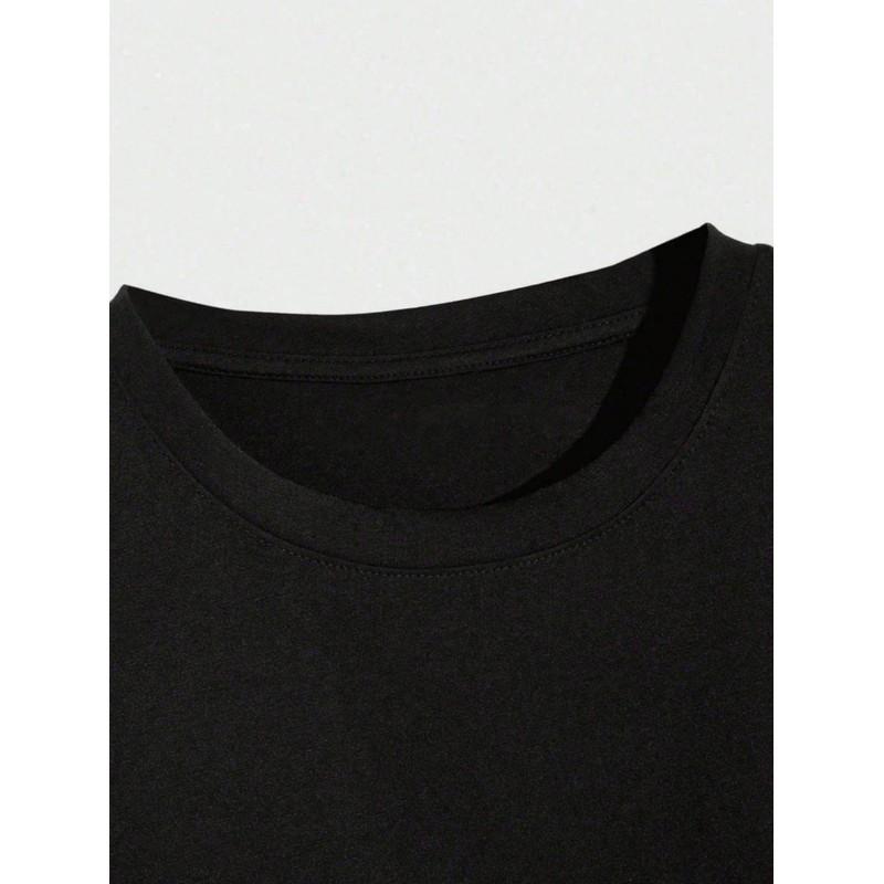 Men'S 100% Pure Cotton T-Shirt With Fun "Italian Daughter" Slogan Print - Lightweight, Breathable, Simple And Versatile Style, Soft And Comfortable,