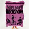 Band T The V Velvet U Underground Throw Flannel Throw Blanket Suitable for Sofa Living Room Bedroom